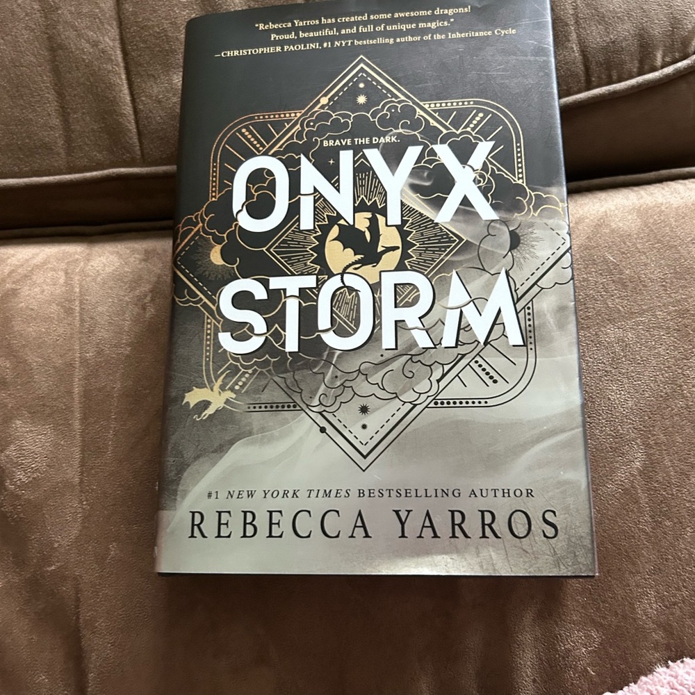 Onyx Storm Hardcover Book